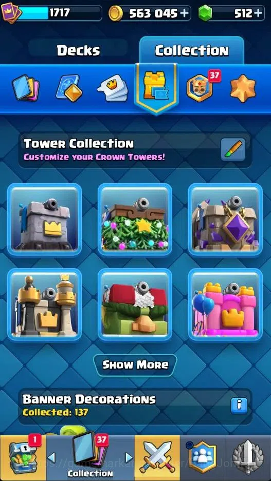 Clash Royale Accounts Mobile |KTL 16 Max|Trophy 10678|Card 121/121|11 Lv image 14