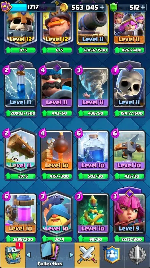 Clash Royale Accounts Mobile |KTL 16 Max|Trophy 10678|Card 121/121|11 Lv image 3