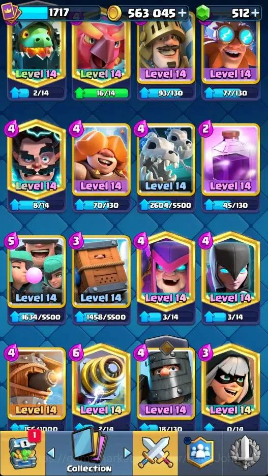 Clash Royale Accounts Mobile |KTL 16 Max|Trophy 10678|Card 121/121|11 Lv image 6