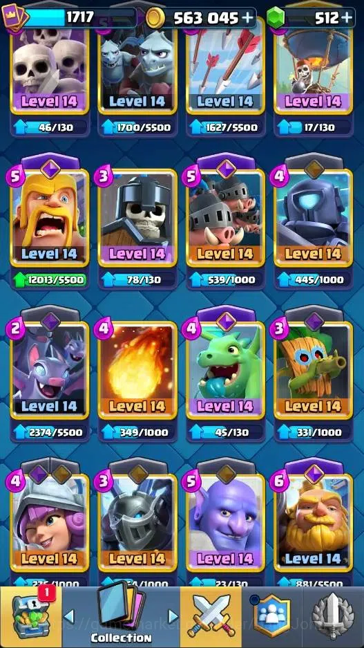 Clash Royale Accounts Mobile |KTL 16 Max|Trophy 10678|Card 121/121|11 Lv image 7
