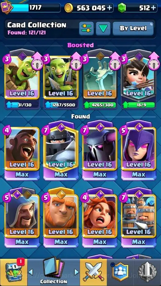 Clash Royale Accounts Mobile |KTL 16 Max|Trophy 10678|Card 121/121|11 Lv image 9