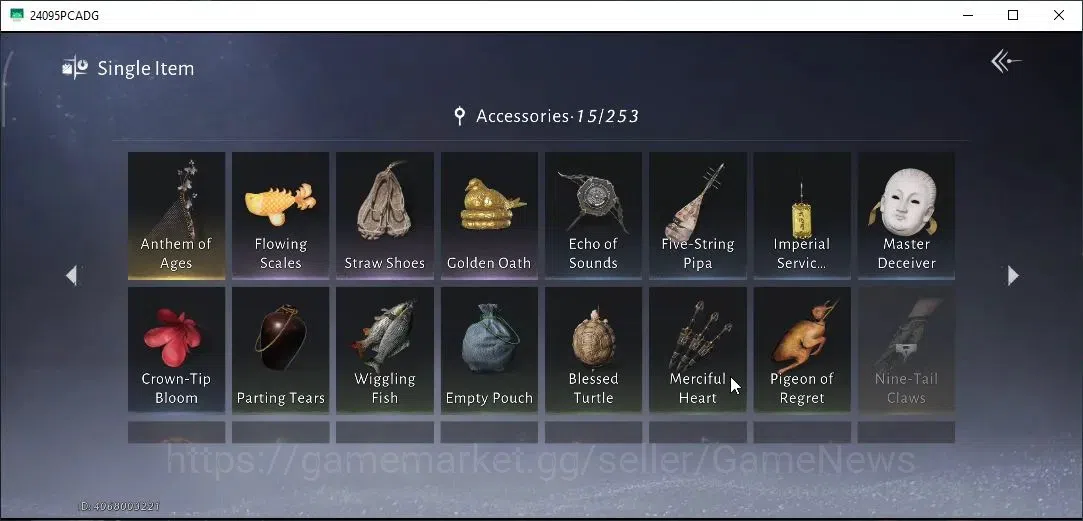 Where Winds Meet Accounts GLOBAL|Lvl 94|GS 22,4K|2081 Echo Jade|1 Harmonic C image 14