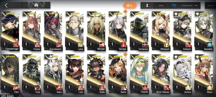 Arknights Accounts High-End Lvl 120|321 Op+77 Outfits|11 13
