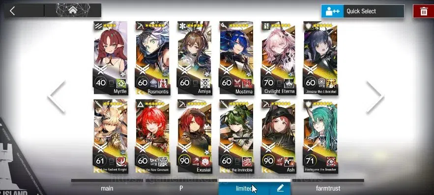 Arknights Accounts High-End Lvl 120|321 Op+77 Outfits|11 4