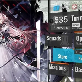 Arknights Accounts High-End Lvl 120|321 Op+77 Outfits|11