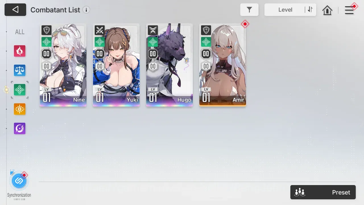 Chaos Zero Nightmare Accounts ASIA | Lvl 54 | 6 SSR | Heidemarie ME3 | Khalipe ME1 | Selector On | More Details Check SS 10