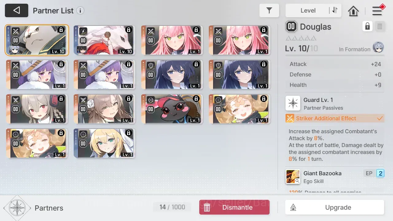 Chaos Zero Nightmare Accounts ASIA | Lvl 54 | 6 SSR | Heidemarie ME3 | Khalipe ME1 | Selector On | More Details Check SS 6