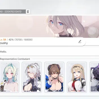 Chaos Zero Nightmare Accounts ASIA | Lvl 54 | 6 SSR | Heidemarie ME3 | Khalipe M image 1