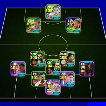 eFootball Accounts Legends & Iconic Players Android|PW 3191|New Epic Totti + Suarez + Alcantara,Epic Matthaus + Gerrard