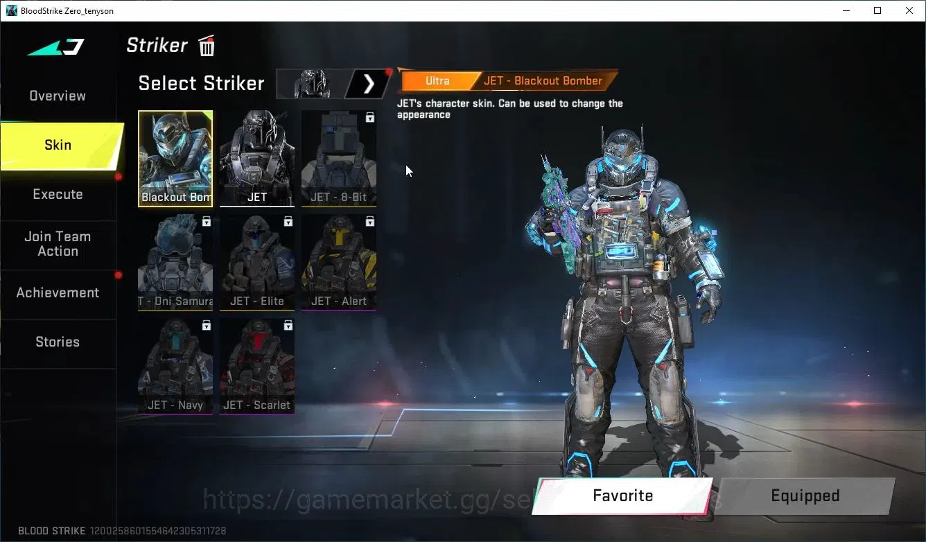 Blood Strike Accounts ASIA|ETERNAL Zero-Odashow Max|Collab 7DS Kar98k+BL image 10