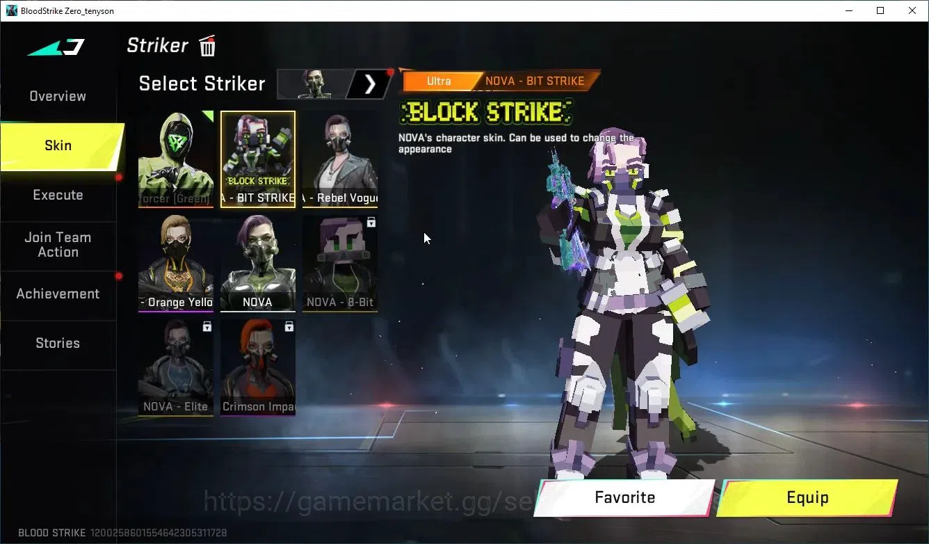 Blood Strike Accounts ASIA|ETERNAL Zero-Odashow Max|Collab 7DS Kar98k+BL image 14
