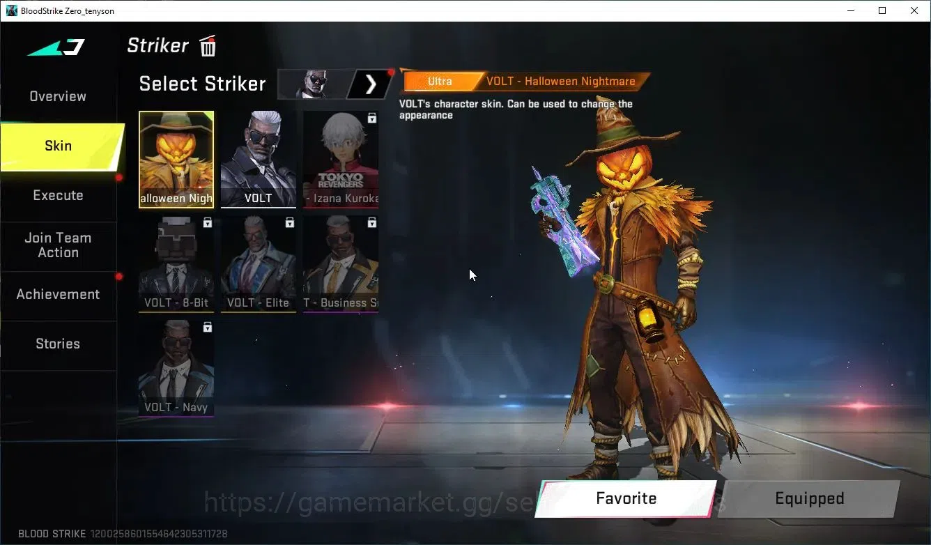 Blood Strike Accounts ASIA|ETERNAL Zero-Odashow Max|Collab 7DS Kar98k+BL image 15