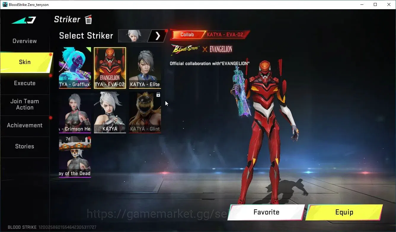 Blood Strike Accounts ASIA|ETERNAL Zero-Odashow Max|Collab 7DS Kar98k+BL image 7
