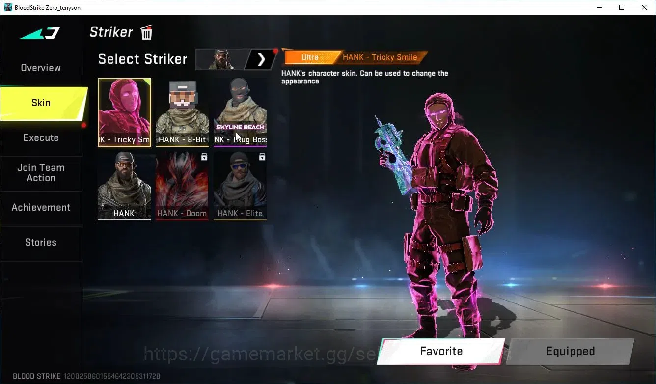 Blood Strike Accounts ASIA|ETERNAL Zero-Odashow Max|Collab 7DS Kar98k+BL image 9