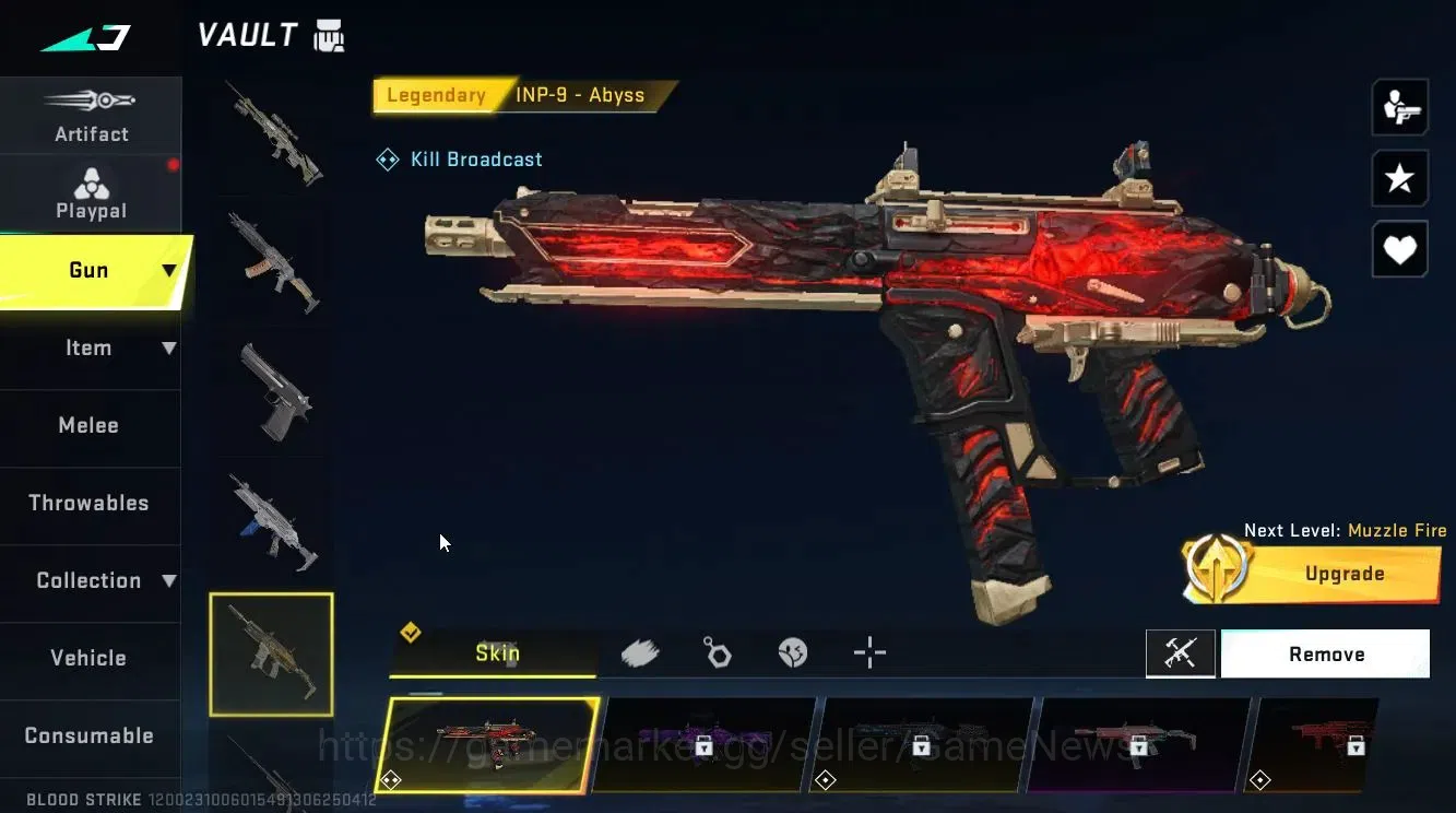 Blood Strike Accounts ASIA|ETERNAL DEagle-Scorpius Lv2|Collab TOKREV [JA image 15