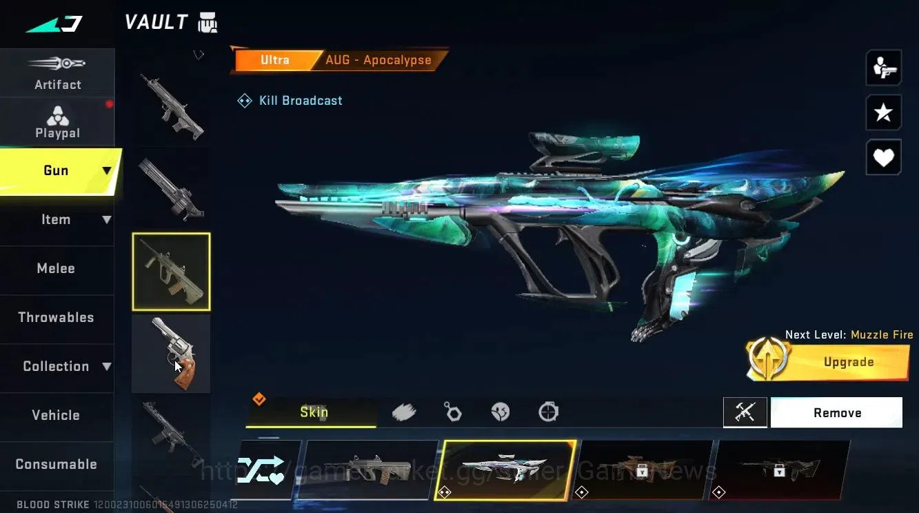 Blood Strike Accounts ASIA|ETERNAL DEagle-Scorpius Lv2|Collab TOKREV [JA image 18