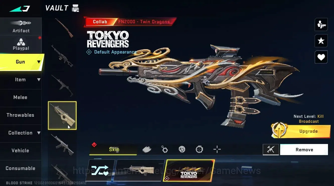 Blood Strike Accounts ASIA|ETERNAL DEagle-Scorpius Lv2|Collab TOKREV [JA image 20