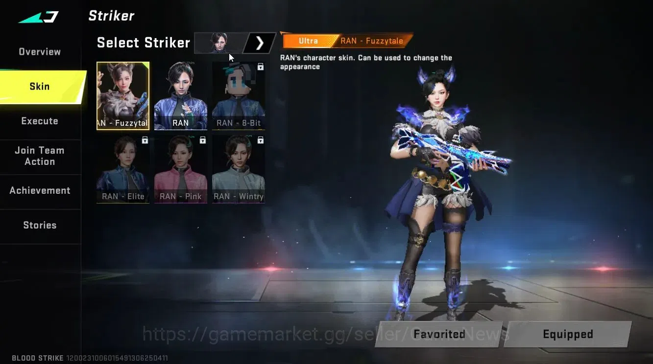 Blood Strike Accounts ASIA|ETERNAL DEagle-Scorpius Lv2|Collab TOKREV [JA image 3