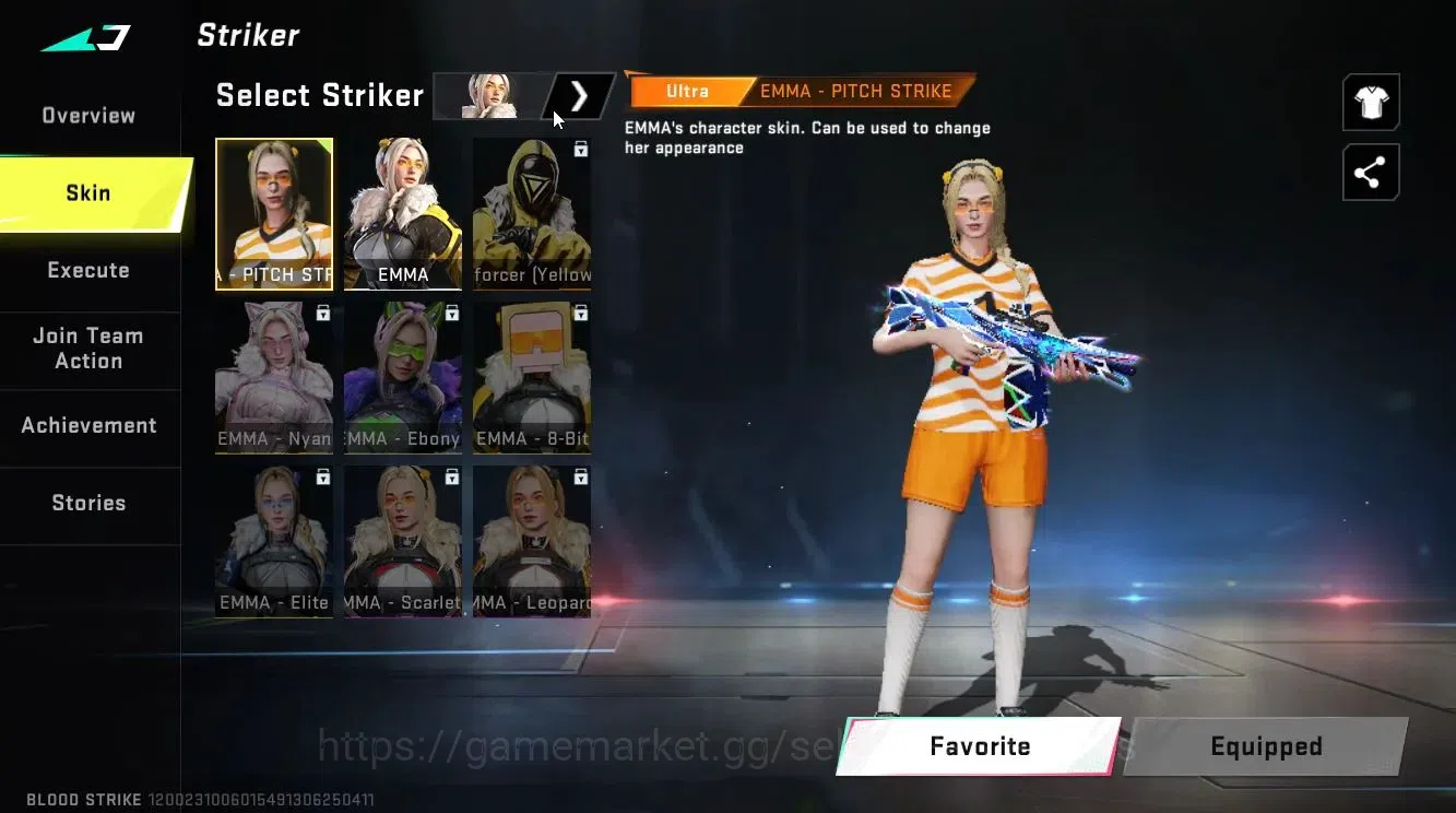 Blood Strike Accounts ASIA|ETERNAL DEagle-Scorpius Lv2|Collab TOKREV [JA image 4