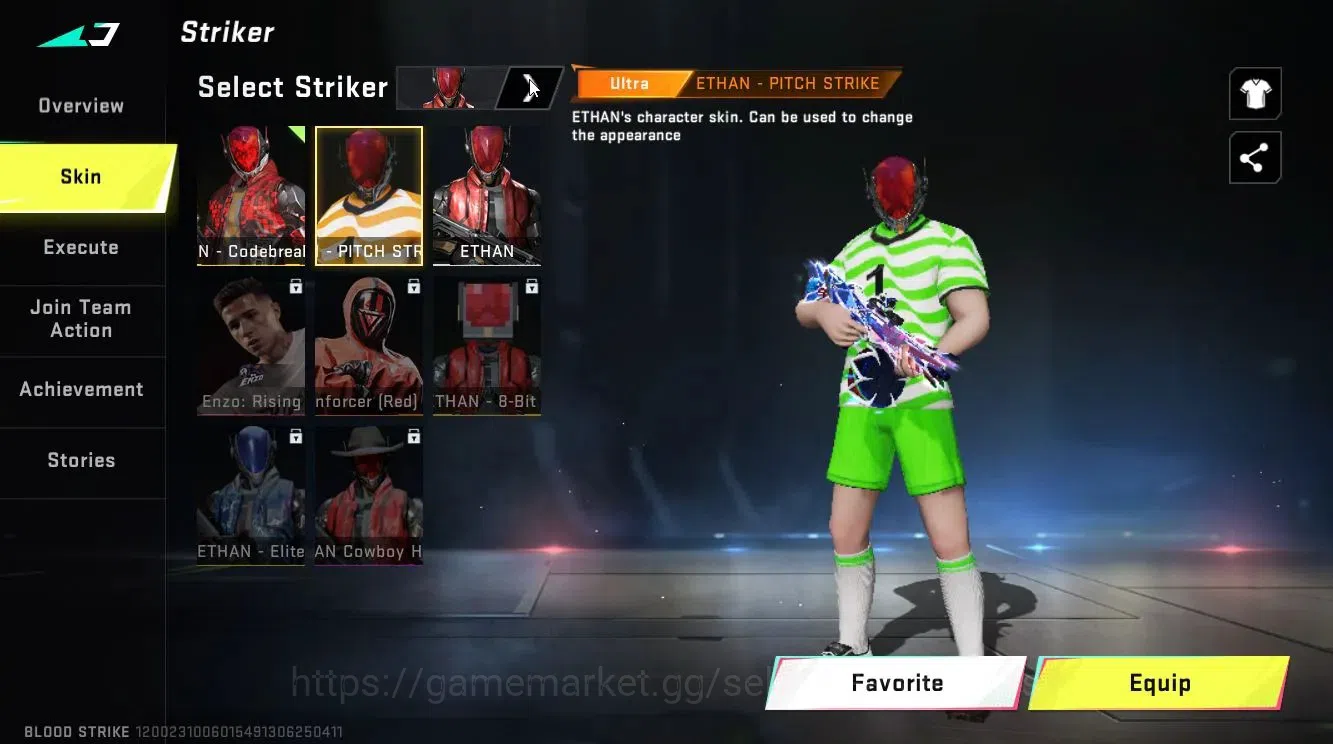 Blood Strike Accounts ASIA|ETERNAL DEagle-Scorpius Lv2|Collab TOKREV [JA image 5