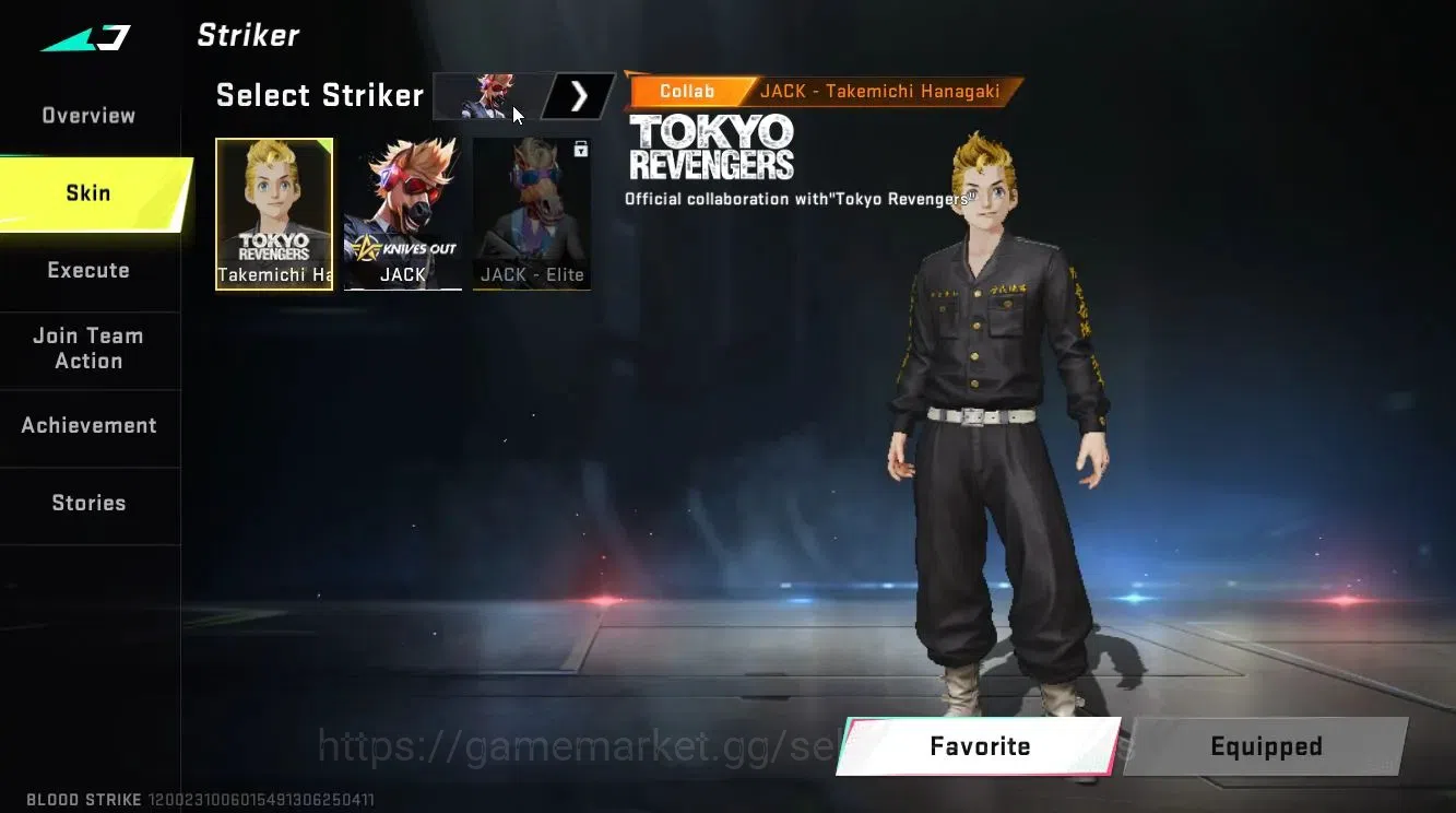 Blood Strike Accounts ASIA|ETERNAL DEagle-Scorpius Lv2|Collab TOKREV [JA image 6