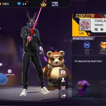 Free Fire Accounts Indonesia | 1 EVO  M1014 Green Flame Draco| Super Gamer Bundle | Dragon Bite Bp | Check SS FF1034B