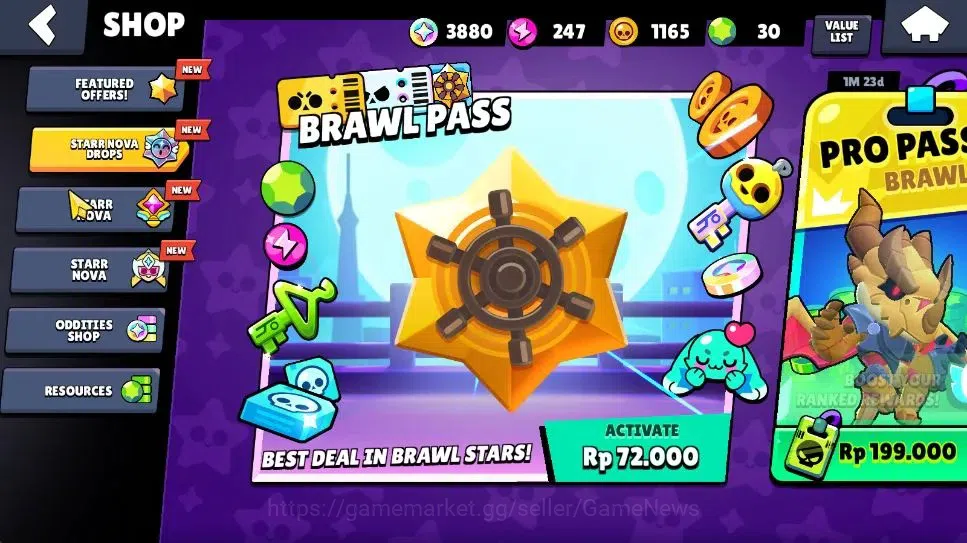 Brawl Stars Accounts 1006 Trophy|3,8K Bling|14 Brawlers 3 Max Lvl [Shel image 7