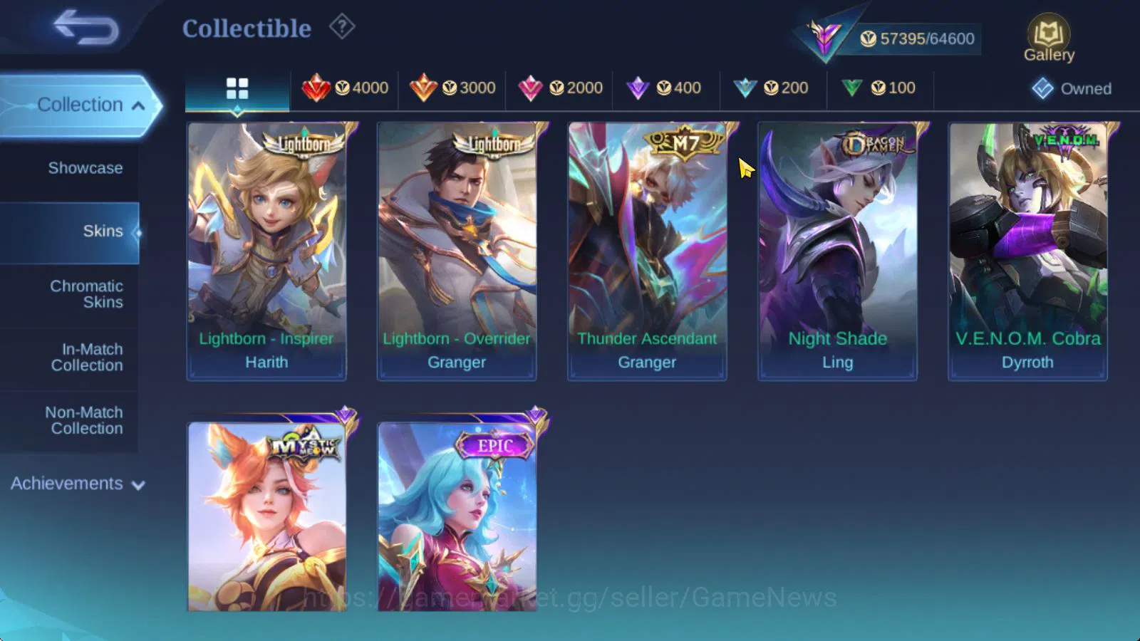 Mobile Legends: Bang Bang Accounts Hero 127|Skin 217|High Glory 54|Ducati leomord,Tra image 12