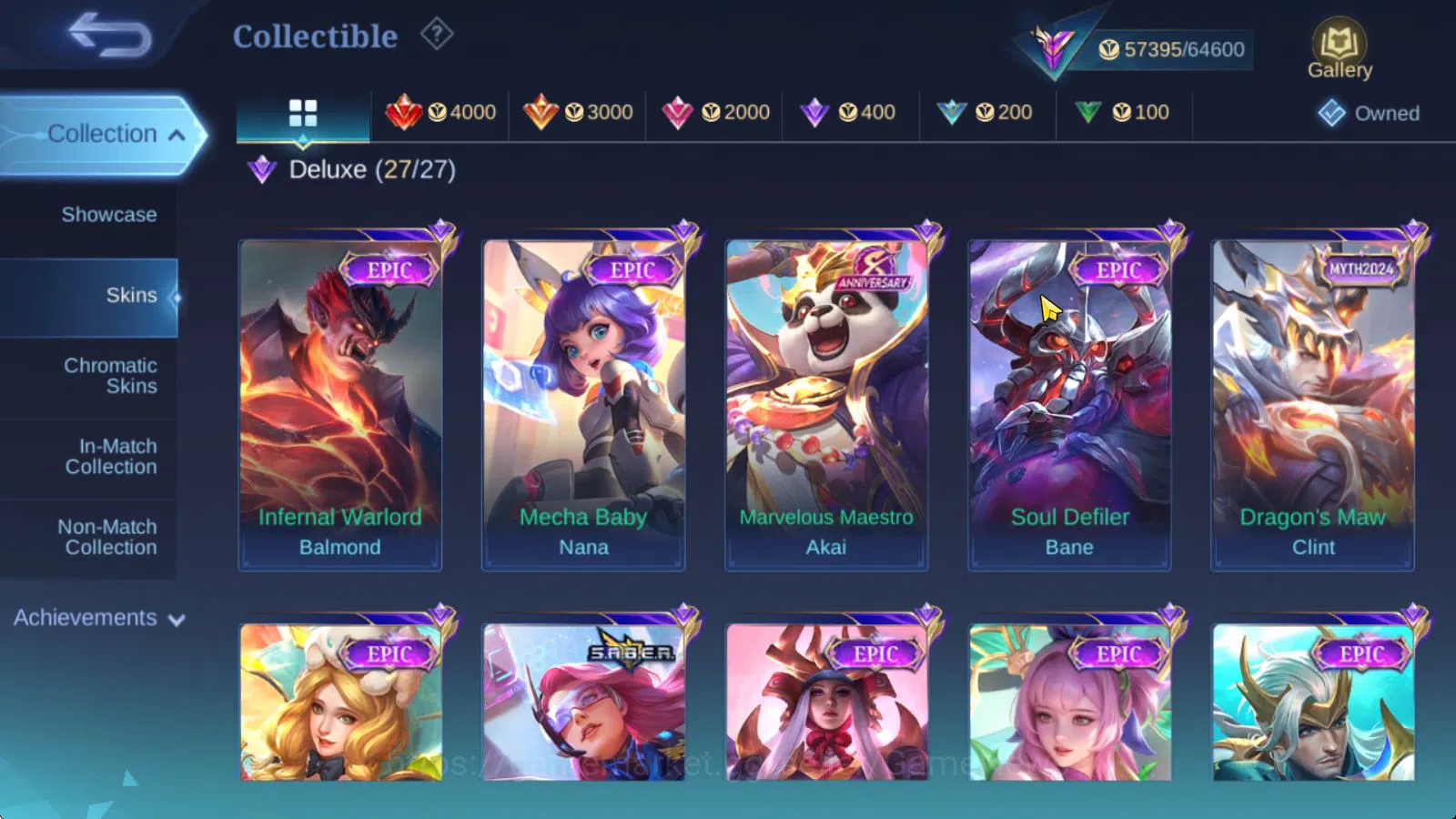 Mobile Legends: Bang Bang Accounts Hero 127|Skin 217|High Glory 54|Ducati leomord,Tra image 16