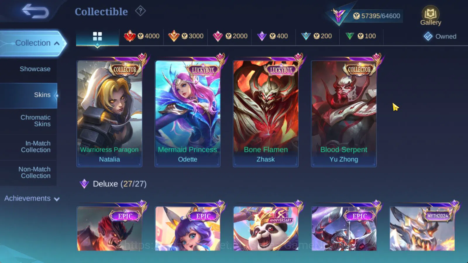 Mobile Legends: Bang Bang Accounts Hero 127|Skin 217|High Glory 54|Ducati leomord,Tra image 17