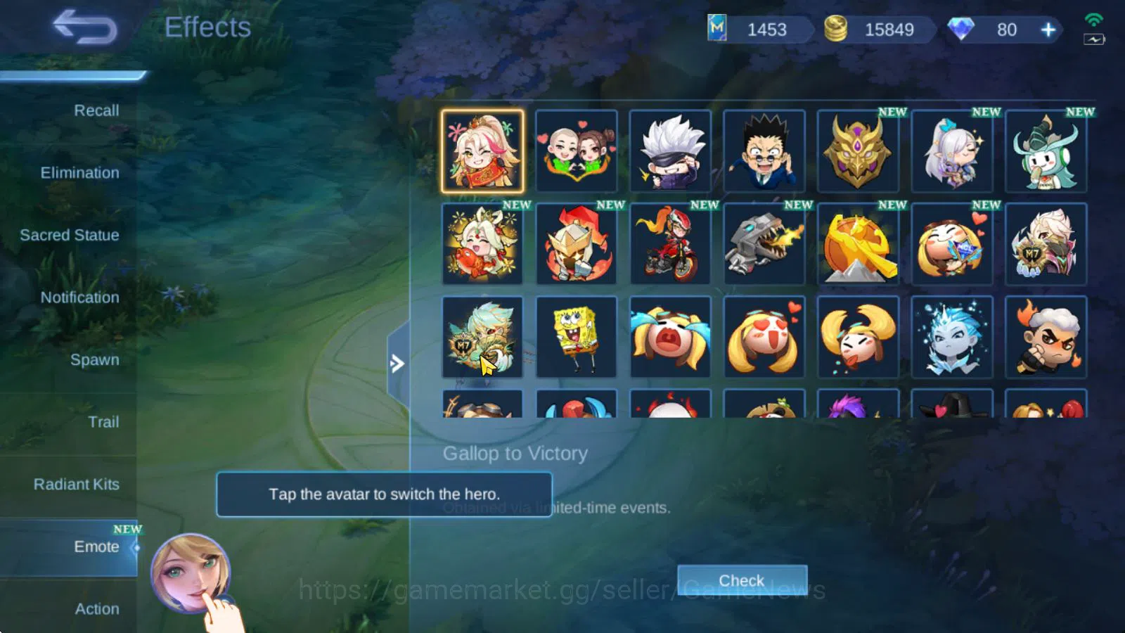 Mobile Legends: Bang Bang Accounts Hero 127|Skin 217|High Glory 54|Ducati leomord,Tra image 5