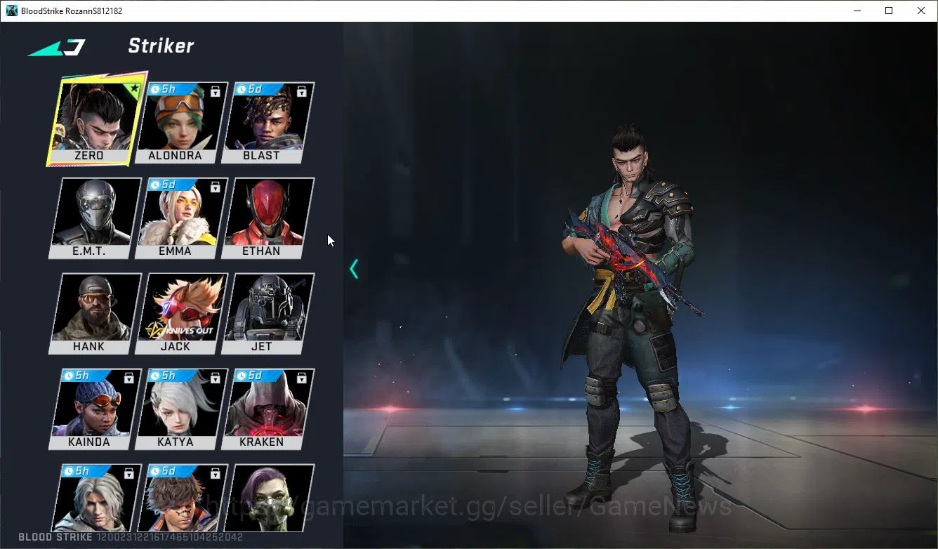 Blood Strike Accounts ASIA|STARTER +1 ULTRA KAG6 - SoulBlaze |3 Legendar image 3