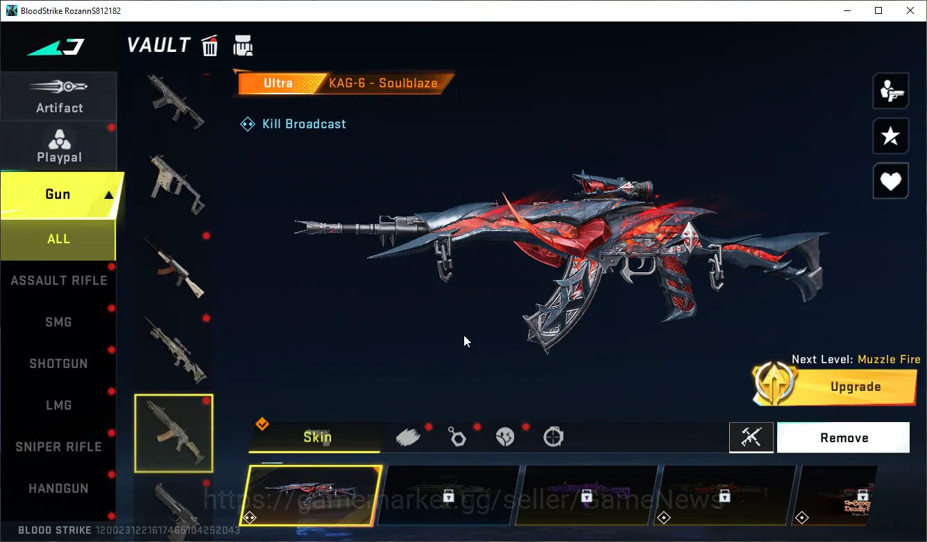 Blood Strike Accounts ASIA|STARTER +1 ULTRA KAG6 - SoulBlaze |3 Legendar image 4