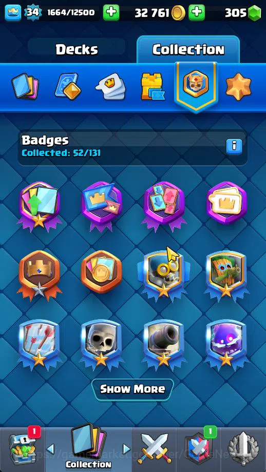 Clash Royale Accounts Midgame Lv 34|Trophy 6667|KTL 12|Limited Skin|Card 115| 1 HERO 5 EVO 3 Champ 20 Legendary 33 Epic 30 17