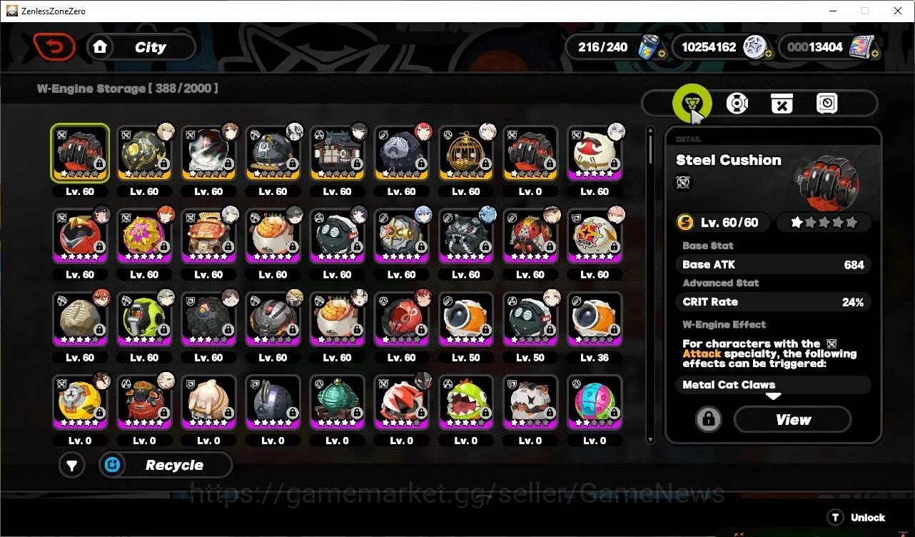 Zenless Zone Zero Accounts Asia ENDGAME|13,4K Polyc|17 Limited,3 VoidHunter[( image 10