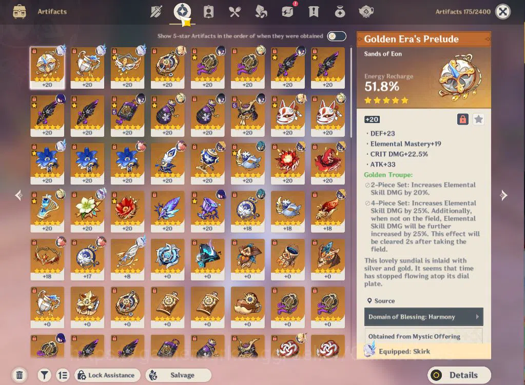 Genshin Impact Accounts ASIA|AR 55|4 Limited +4(*5Weapon)|Yelan+sign,Raide image 4
