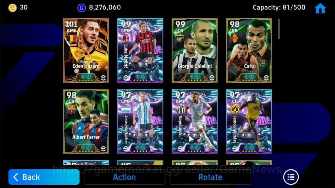 eFootball Accounts Android|Big Time Eden Hazard,Show Time Luka Modric image 5