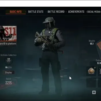 Arena Breakout Accounts High Value Mobile |LV 30|SV 143.4M|CV 123M|Exclusive MG H416,LR-AR1,FJ MP5,Squire VSS|2 Melee Owned