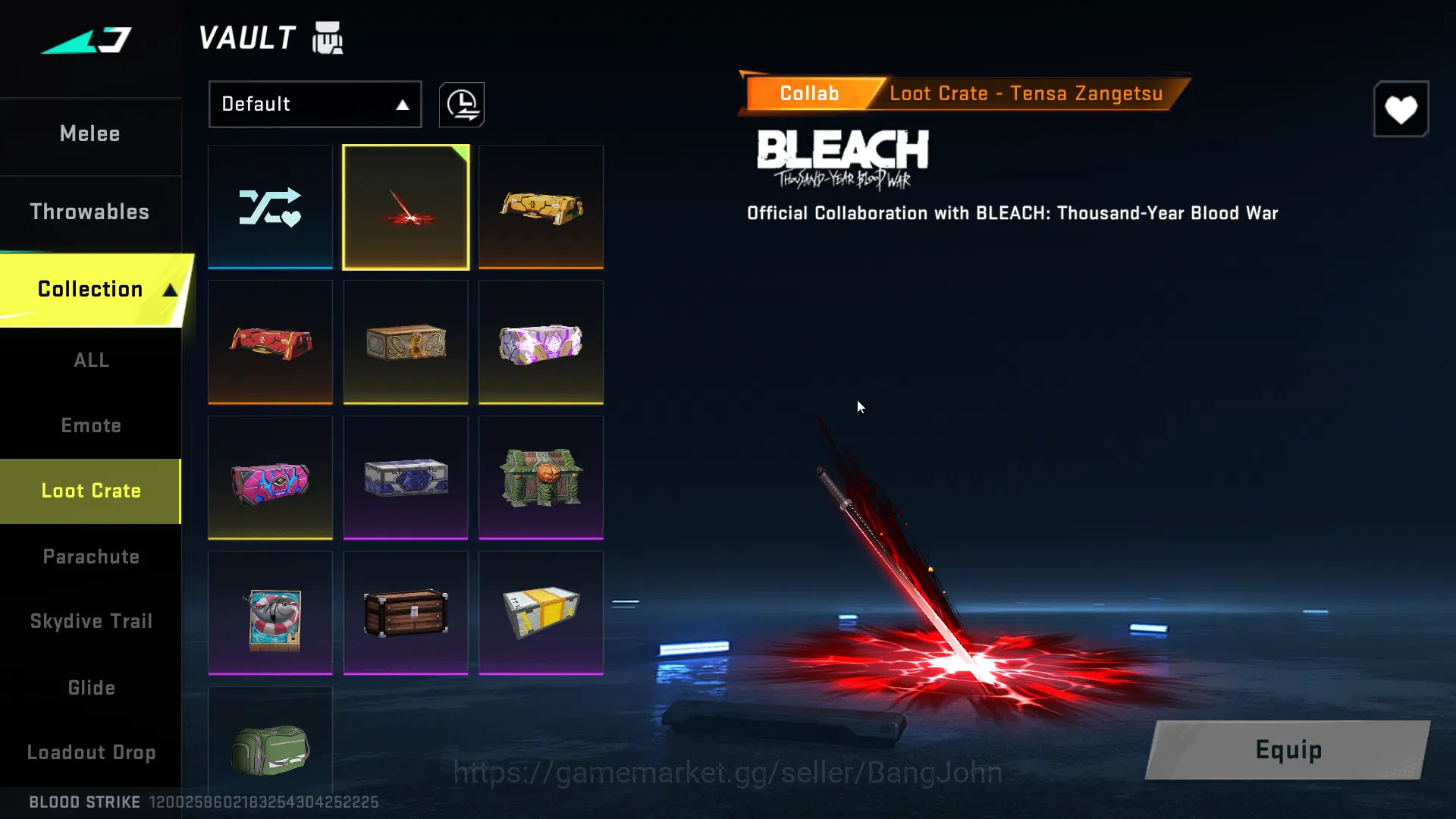 Blood Strike Accounts Asia | Lvl 50 | Bleach | Bleach Collec 1 (7/8) | B image 14