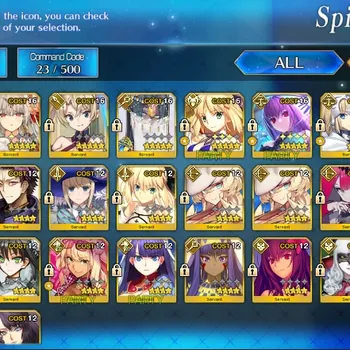 Fate-Grand Order Accounts NA Septem Lvl 42|619 SQ|8 SSR Servant|Skadi Ruler,Oberon,Bakatoria,Bradamante,Etc|CE