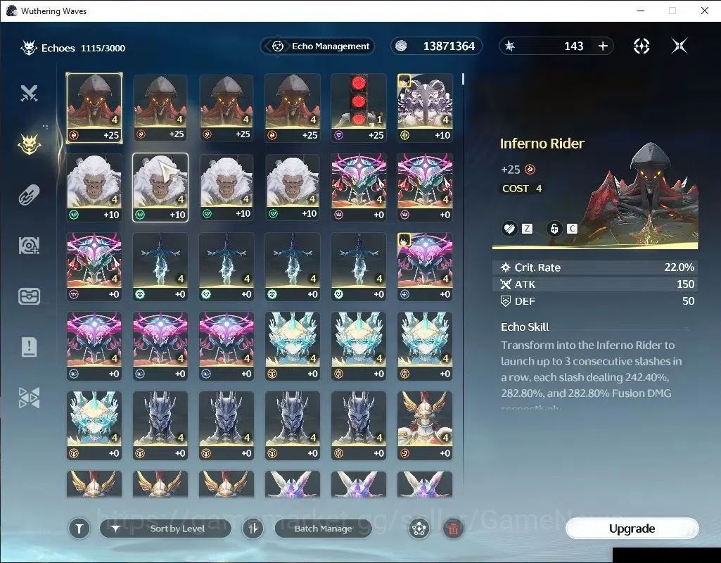 Wuthering Waves Accounts Starter EU | UL 47 | 1 Limited | [Hiyuki R3 + Sign] | Data Bank Lv 30 | MC Female | Log Kuro 6