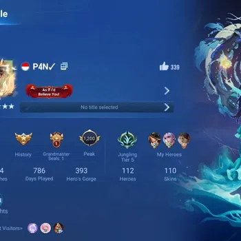 Honor of Kings Accounts Others Global|112H 110S|KIC: Luna|3 Legend:Musashi,Allain,Dian Wei|Grandmaster Gan&Mo|Check SS