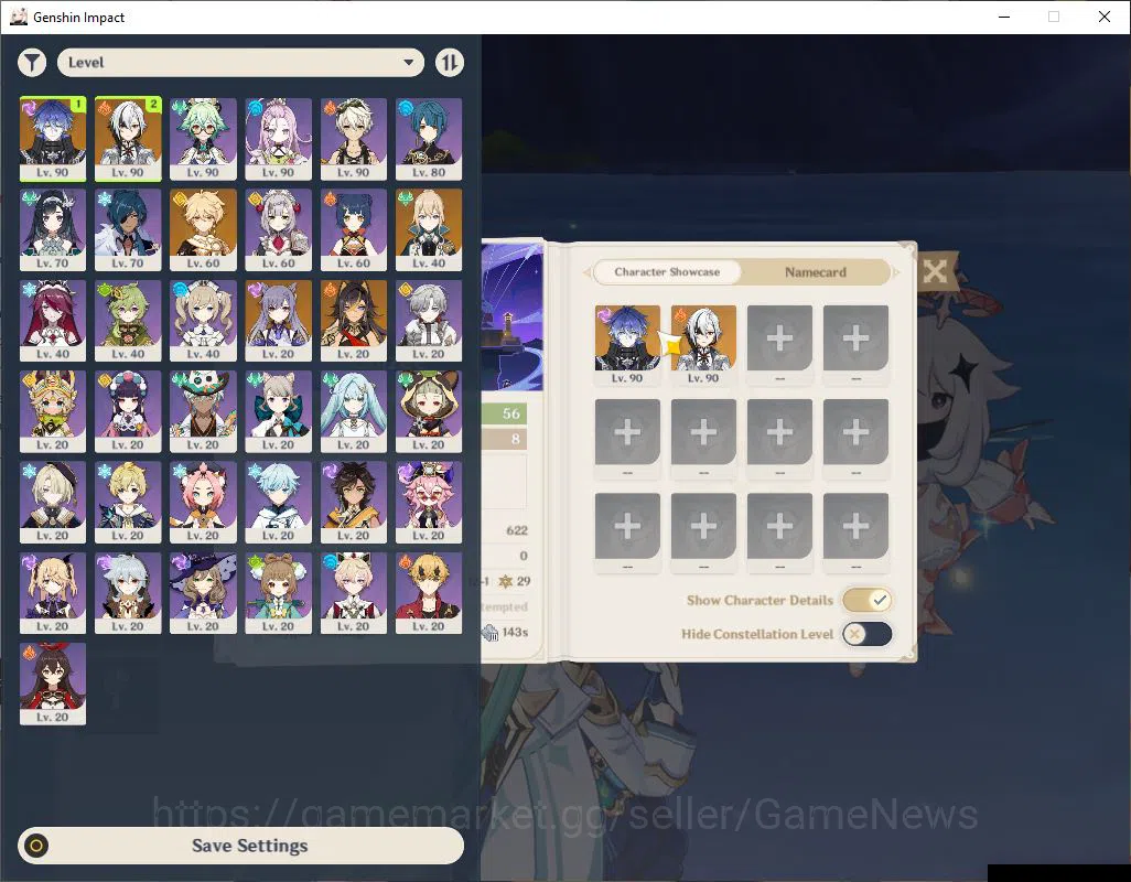 Genshin Impact Accounts ASIA|AR 56|2 Limited +5(*5Weapon)|[FlinsC2,Arlecch image 1