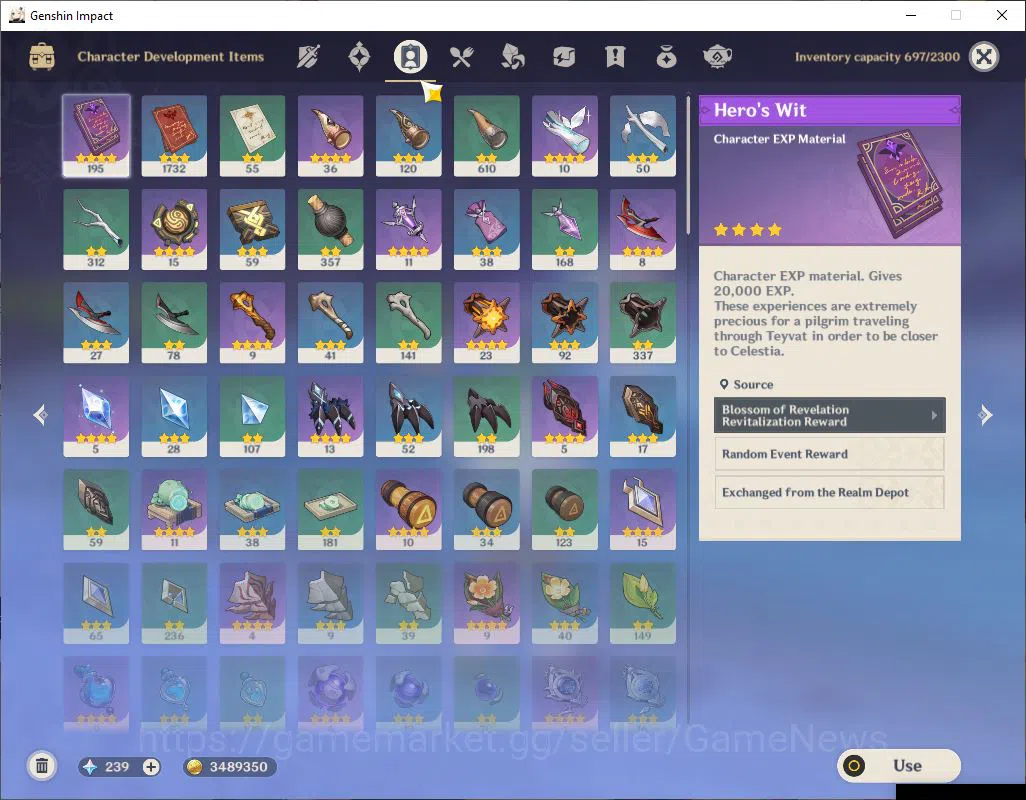 Genshin Impact Accounts ASIA|AR 56|2 Limited +5(*5Weapon)|[FlinsC2,Arlecch image 13