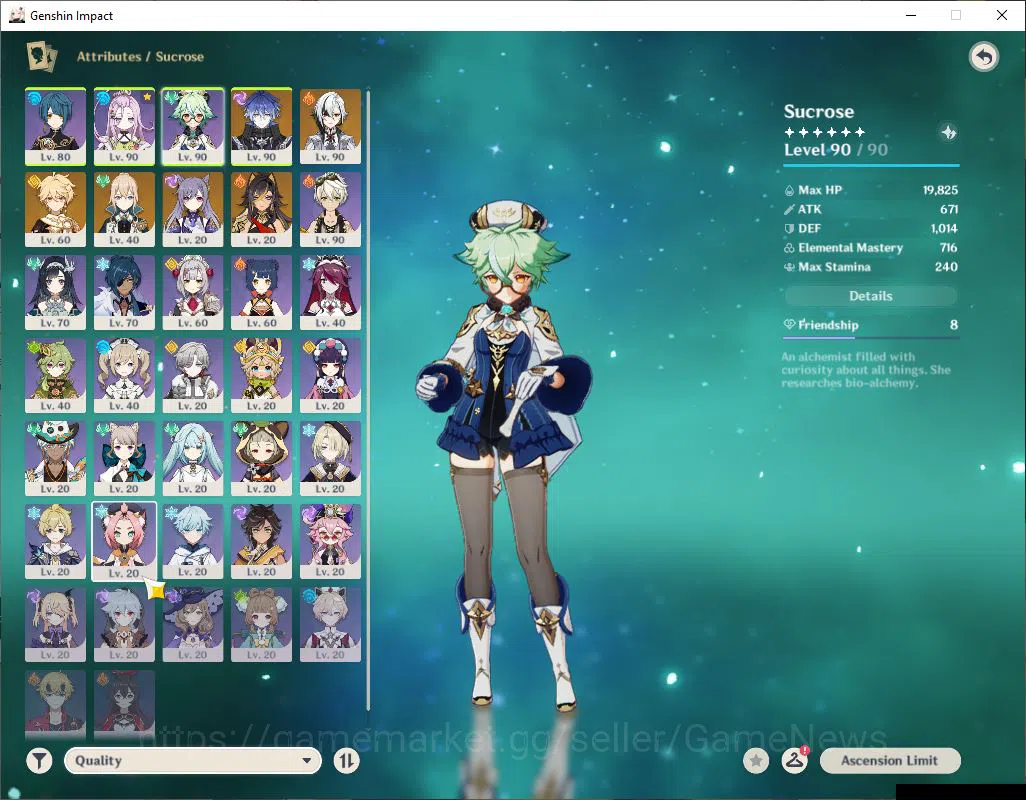 Genshin Impact Accounts ASIA|AR 56|2 Limited +5(*5Weapon)|[FlinsC2,Arlecch image 8