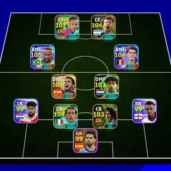 eFootball Accounts High-End Android|Big Time Rodri|5 Epic Alessandro Nesta,Carles Puyol,Aguero|Show Time Neymar Jr,Charles