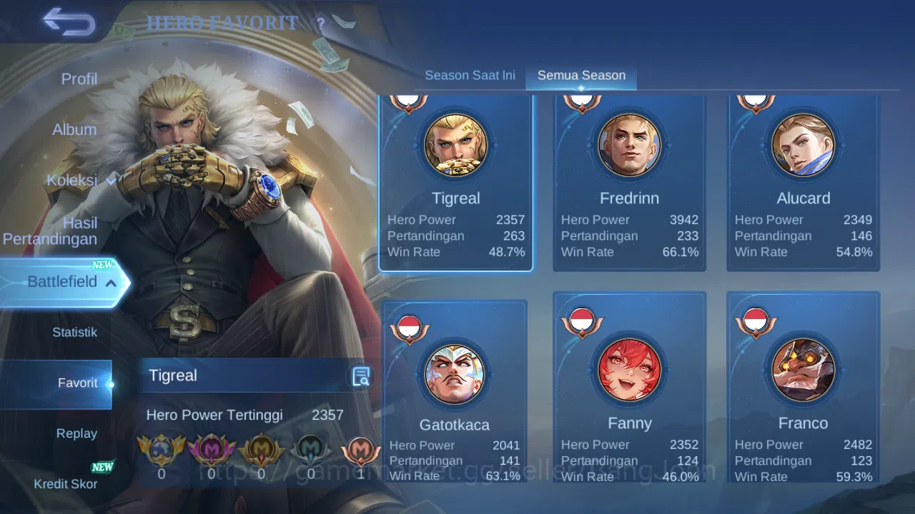 Mobile Legends: Bang Bang Accounts Hero 114 Skin 179 | Luckybox Selena | CC Natalia | image 13