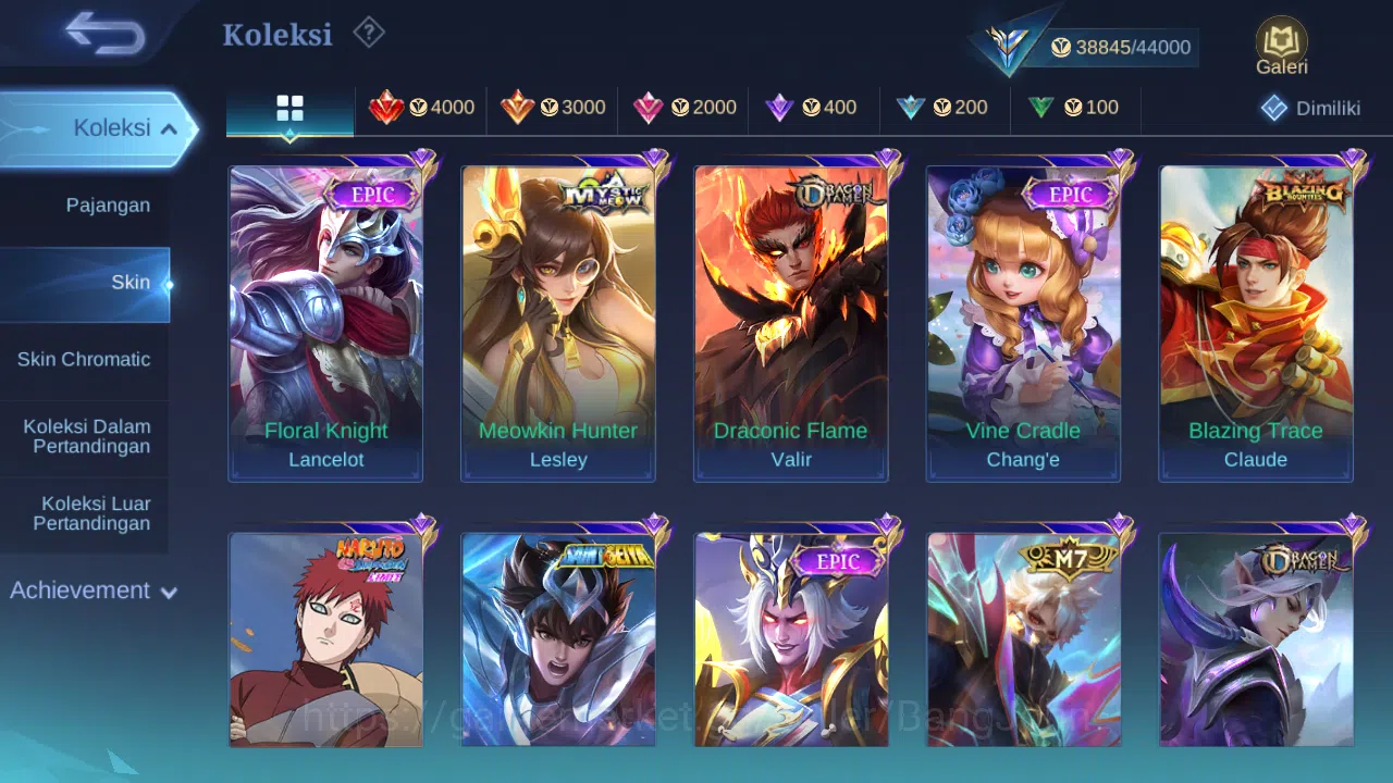 Mobile Legends: Bang Bang Accounts Hero 114 Skin 179 | Luckybox Selena | CC Natalia | image 6