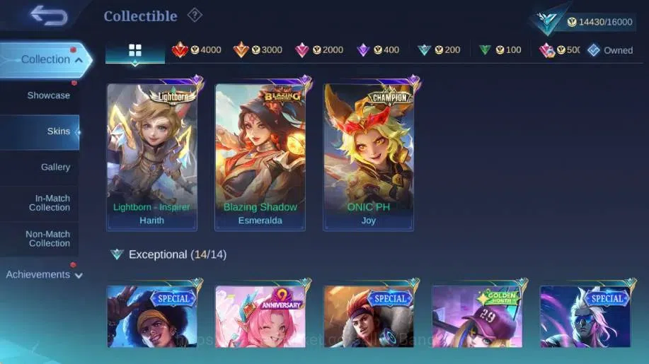 Mobile Legends: Bang Bang Accounts Global|Hero 69|Skin 89|Seasoned|CHAMPION Joy|Light image 6