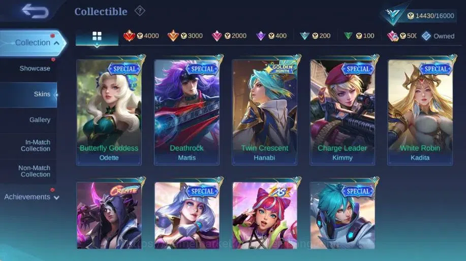 Mobile Legends: Bang Bang Accounts Global|Hero 69|Skin 89|Seasoned|CHAMPION Joy|Light image 8